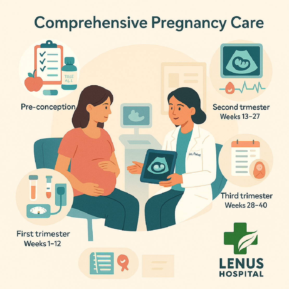 Comprehensive Pregnancy Care: Your Complete Prenatal Guide at Lenus Hospital